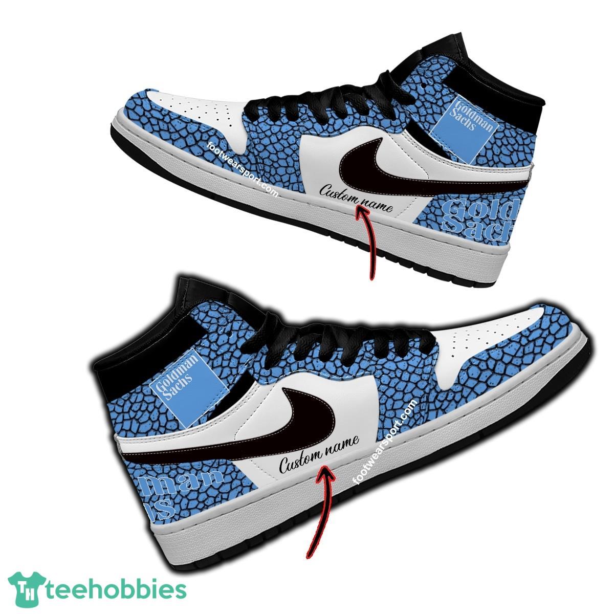 Goldman Sachs Air Jordan Hightop Shoes Personalized Crocodile Skin Pattern For Men Women image Goldman Sachs Air Jordan Hightop Shoes Personalized Crocodile Skin Pattern For Men Women - Goldman Sachs Air Jordan Hightop Shoes Personalized Design 1