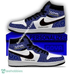 Goya Foods Air Jordan Hightop Shoes Personalized Crocodile Skin Pattern For Big Fans - Goya Foods Air Jordan Hightop Shoes Personalized Design 1