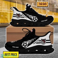 Grimsby Town Custom Name Sneakers Limited Max Soul Shoes For Men Women Product Photo 2
