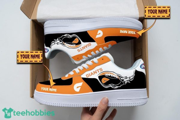 GWS Giants Air Force Shoes Custom Name Men Women Gift AF1 Shoes Product Photo 1