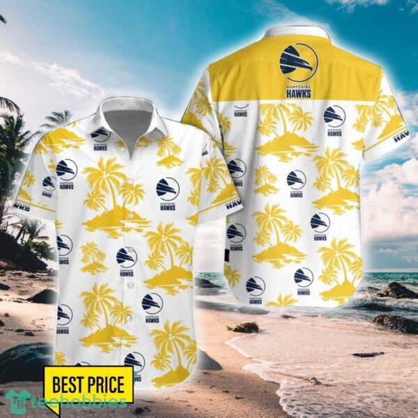 Hampshire Hawks Summer Shirt 3D Hawaiian Shirt And Shorts For Men And Women Product Photo 1