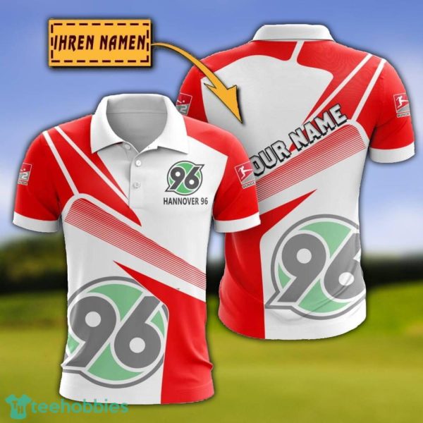 Hannover 96 3D Polo Shirt Custom Name For Fans Product Photo 1