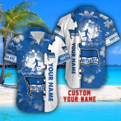 Hertha BSC Tropical Combo Hawaiian Shirt And Shorts Personalized Name For Fans Product Photo 2