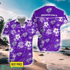 Hobart Hurricanes Summer Shirt 3D Hawaiian Shirt And Shorts For Men And Women Product Photo 1