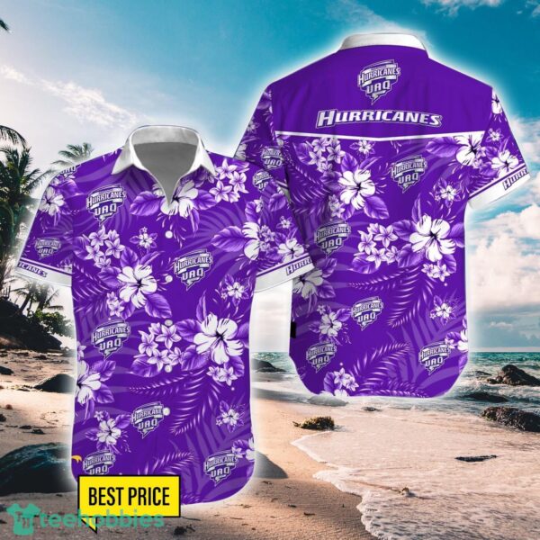 Hobart Hurricanes Summer Shirt 3D Hawaiian Shirt And Shorts For Men And Women Product Photo 1