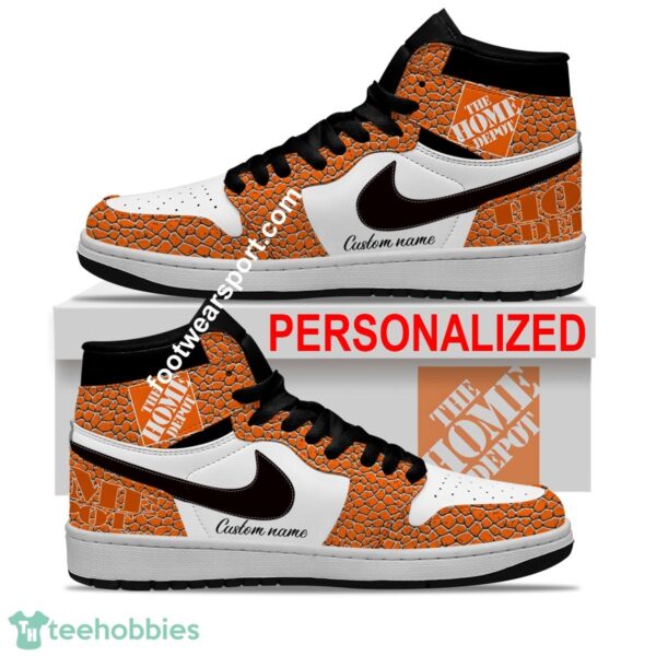Home Depot Air Jordan Hightop Shoes Personalized Crocodile Skin Pattern For Men Women - Home Depot Air Jordan Hightop Shoes Personalized Design 2