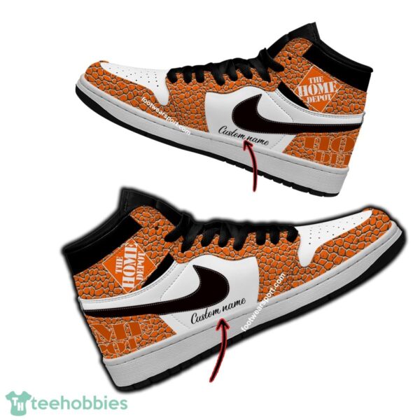 Home Depot Air Jordan Hightop Shoes Personalized Crocodile Skin Pattern For Men Women - Home Depot Air Jordan Hightop Shoes Personalized Design 1
