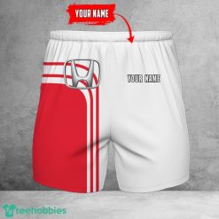 Honda 3D Beach Shorts For Men Logo Car And Custom Name For Fans Product Photo 1