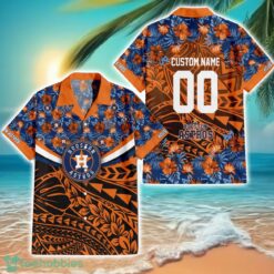 Houston Astros MLB Hawaiian Shirt Aloha Beach Shirt Custom Name And Number For Team Product Photo 1