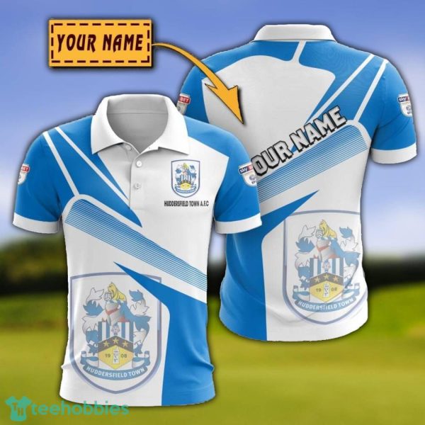 Huddersfield Town A.F.C 3D Polo Shirt Custom Name For Fans Product Photo 1