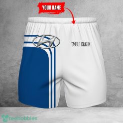 Hyundai 3D Beach Shorts For Men Logo Car And Custom Name For Fans Product Photo 1