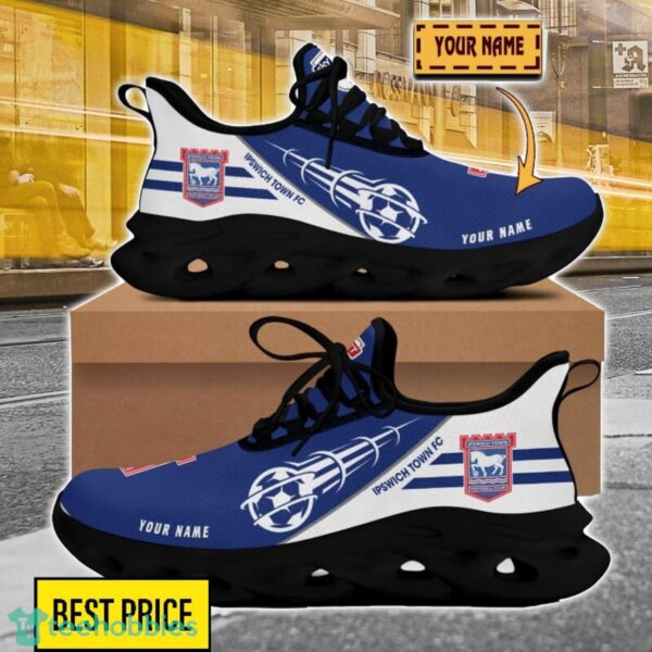 Ipswich Town F.C Custom Name Sneakers Limited Max Soul Shoes For Men Women Product Photo 2