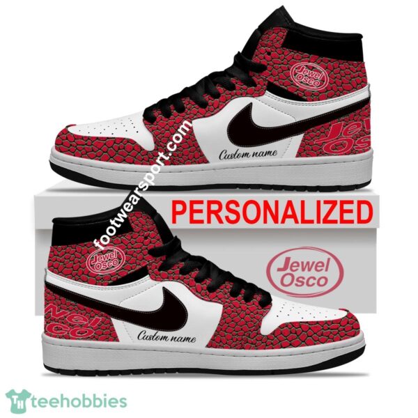 Jewel Osco Air Jordan Hightop Shoes Personalized Crocodile Skin Pattern For Fans Gift - Jewel Osco Air Jordan Hightop Shoes Personalized Design 2