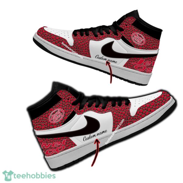 Jewel Osco Air Jordan Hightop Shoes Personalized Crocodile Skin Pattern For Fans Gift - Jewel Osco Air Jordan Hightop Shoes Personalized Design 1