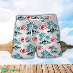 Jinma Tropical Coconut Pattern Combo 3D Hawaiian Shirt And Shorts Product Photo 2