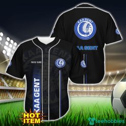 KAA Gent Black Baseball Jersey Shirt For Fans Product Photo 1
