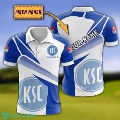 Karlsruher SC 3D Polo Shirt Custom Name For Fans Product Photo 1