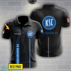 Karlsruher SC Polo Shirt Personalized Name Black Color Product Photo 1