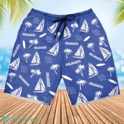 Kentucky Wildcats Sailboat and Coconut Pattern Beach Shorts For Fans Product Photo 2