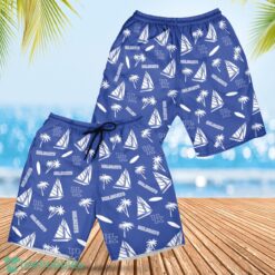 Kentucky Wildcats Sailboat and Coconut Pattern Beach Shorts For Fans Product Photo 1