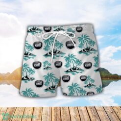 Kioti Tropical Coconut Pattern Combo 3D Hawaiian Shirt And Shorts Product Photo 2