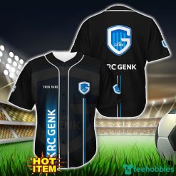 K.R.C. Genk Black Baseball Jersey Shirt For Fans Product Photo 1