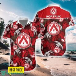 K.V. Kortrijk Summer Shirt 3D Hawaiian Shirt And Shorts For Men And Women Product Photo 1