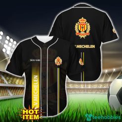 K.V. Mechelen Black Baseball Jersey Shirt For Fans Product Photo 1