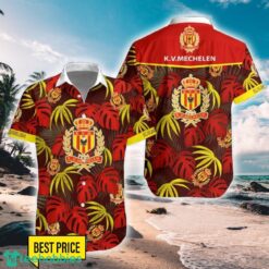 K.V. Mechelen Summer Shirt 3D Hawaiian Shirt And Shorts For Men And Women Product Photo 1