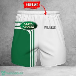 Land Rover 3D Beach Shorts For Men Logo Car And Custom Name For Fans Product Photo 1