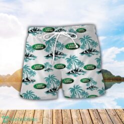 Land Rover Tropical Coconut Pattern Combo 3D Hawaiian Shirt And Shorts Product Photo 2