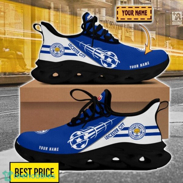 Leicester City F.C Custom Name Sneakers Limited Max Soul Shoes For Men Women Product Photo 2