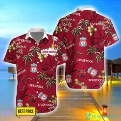 Liverpool F.C 3D Hawaiian Shirt And Shorts Custom Name Beach Shirt Product Photo 1
