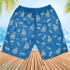 Los Angeles Dodgers Sailboat and Coconut Pattern Beach Shorts For Fans Product Photo 2