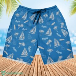 Los Angeles Dodgers Sailboat and Coconut Pattern Beach Shorts For Fans Product Photo 3