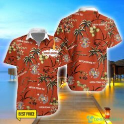 Luton Town F.C 3D Hawaiian Shirt And Shorts Custom Name Beach Shirt Product Photo 1