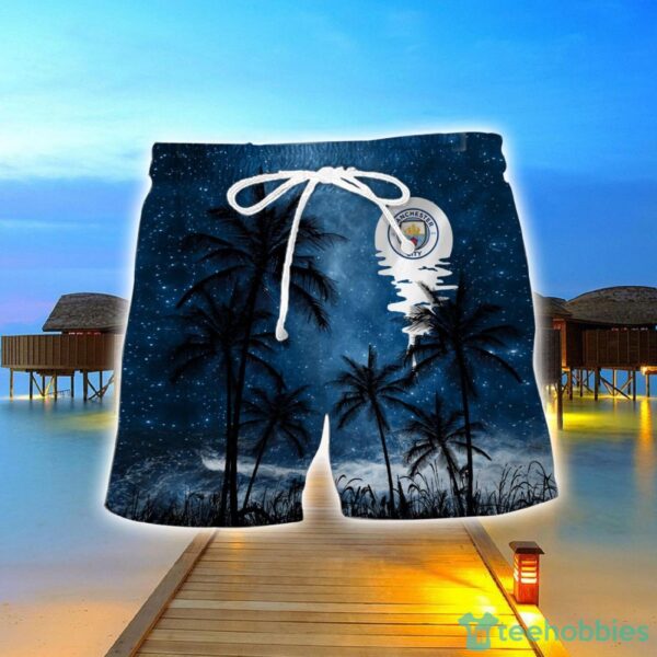 Manchester City F.C 3D Hawaiian Shirt And Shorts For Fans Product Photo 2
