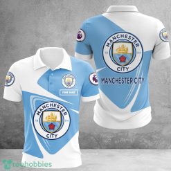 Manchester City F.C 3D Polo Shirt Men Gift Limited For Fans Product Photo 1