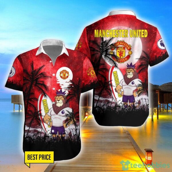 Manchester United 3D Hawaiian Shirt And Shorts For Fans Product Photo 1