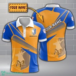 Mansfield Town Polo Shirt Sports Ideas Gift Custom Name Product Photo 1