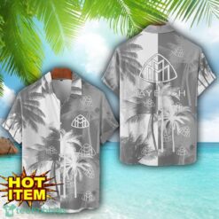 Maybach Hawaii Shirt All Over Printed Logo And Coconut Pattern Hawaiian Shirt Product Photo 1