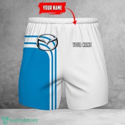 Mazda 3D Beach Shorts For Men Logo Car And Custom Name For Fans Product Photo 1