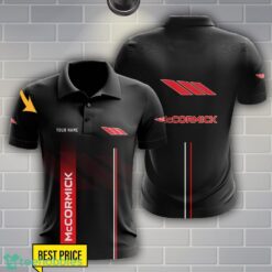 McCormick Polo Shirt Personalized Name Black Color Product Photo 1