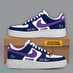 Melbourne Storm NRL Custom Name And Number Personalized Air Force 1 Sneaker Product Photo 1