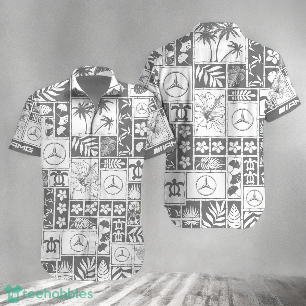 Mercedes-AMG Combo Hawaiian Shirt & Short Summer Beach Aloha For Men Women Product Photo 1