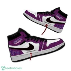Metro By T Mobile Air Jordan Hightop Shoes Personalized Crocodile Skin Pattern AOP For Men Women - Metro By T Mobile Air Jordan Hightop Shoes Personalized Design 2