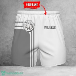 MG Car 3D Beach Shorts For Men Logo Car And Custom Name For Fans Product Photo 1