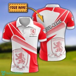 Middlesbrough F.C 3D Polo Shirt Custom Name For Fans Product Photo 1
