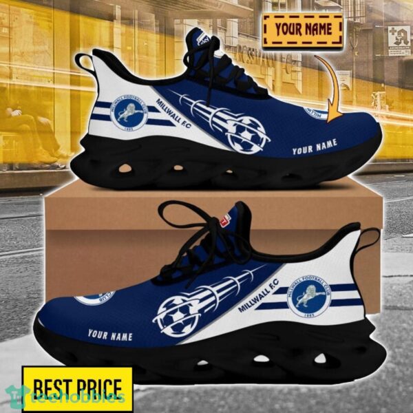Millwall F.C Custom Name Sneakers Limited Max Soul Shoes For Men Women Product Photo 2
