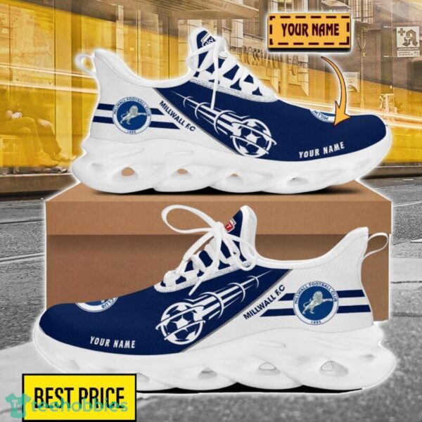 Millwall F.C Custom Name Sneakers Limited Max Soul Shoes For Men Women Product Photo 1